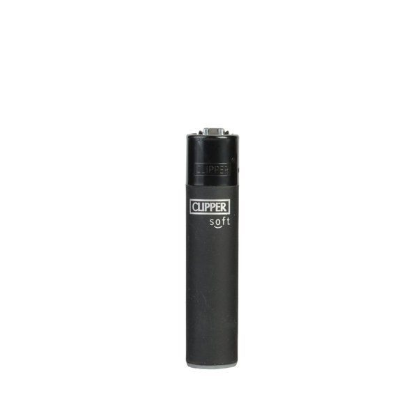 Briquets Clipper Soft Touch Noir