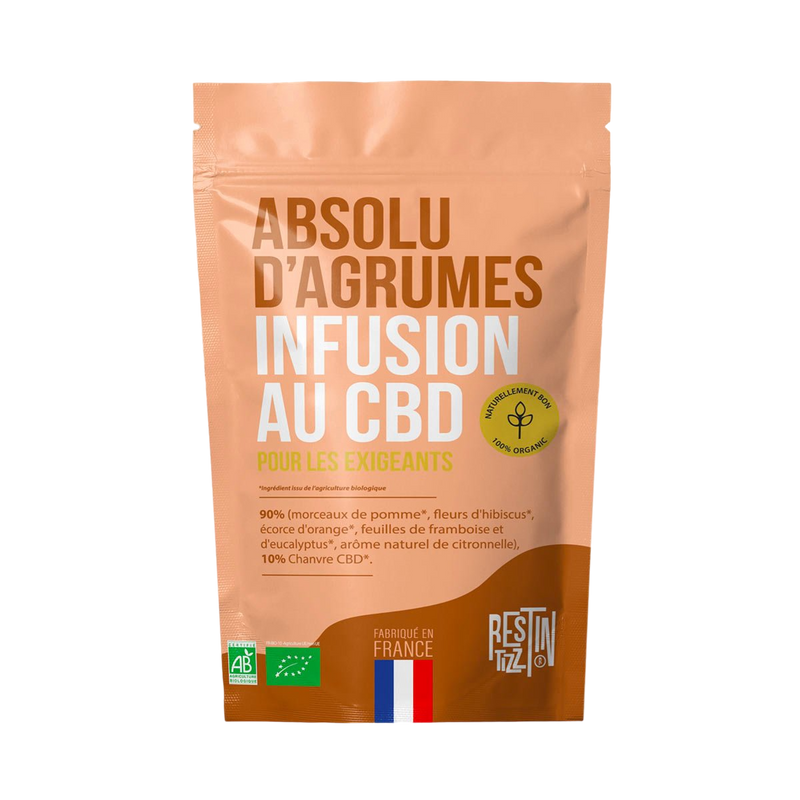 Infusion au CBD : Absolu D'agrumes 50g