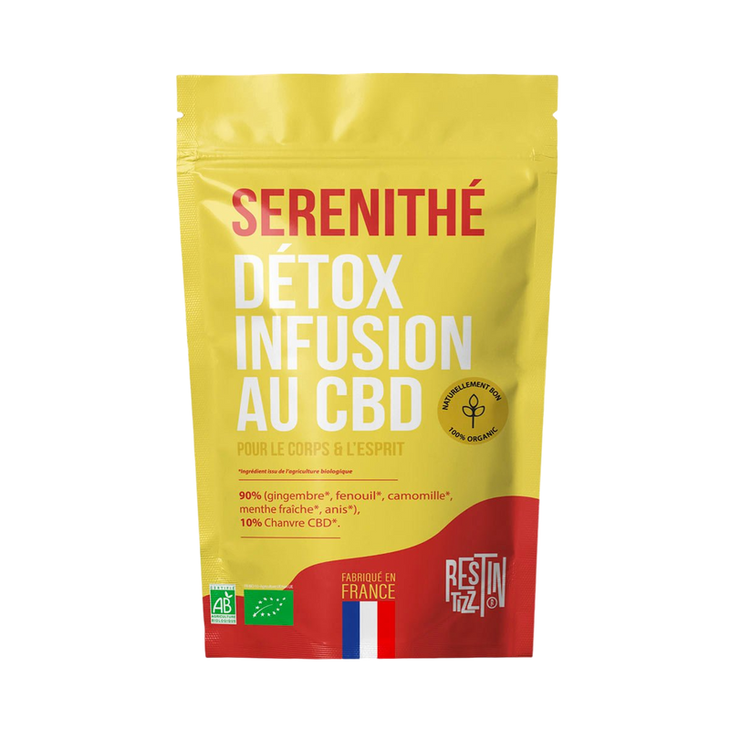 Infusion au CBD :  Thé Sérénithé 50g