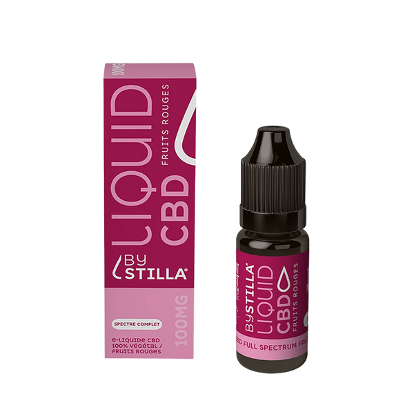 E-liquide CBD Full Spectrum : Fruites Rouges 5%