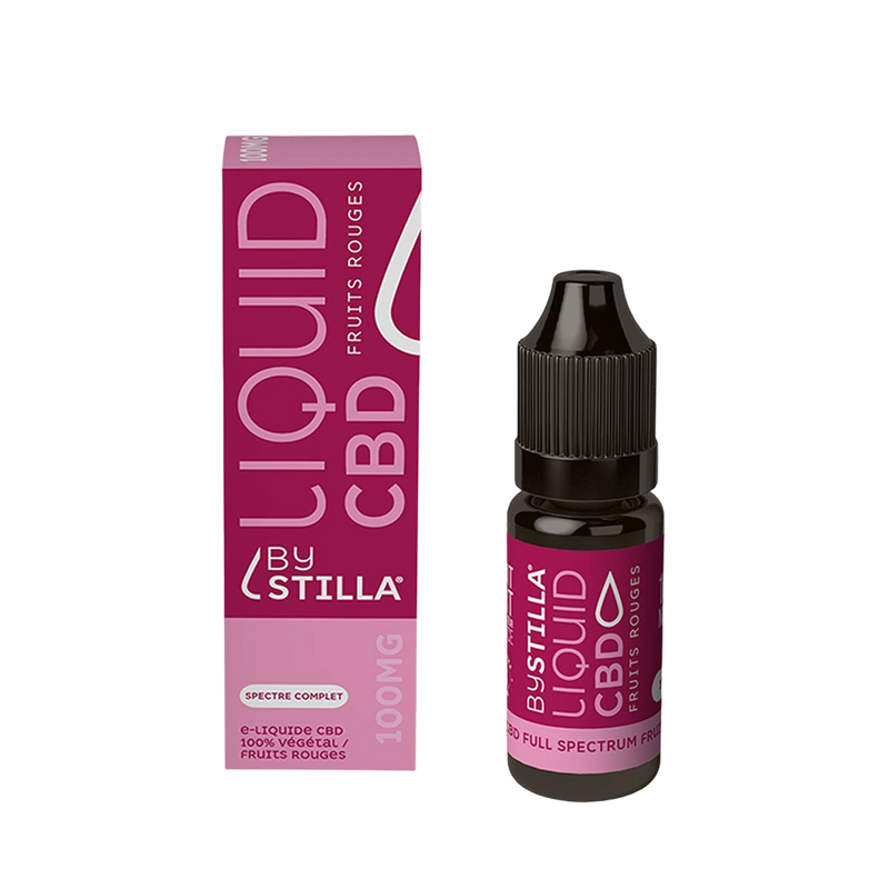 E-liquide CBD Full Spectrum : Fruites Rouges 5%