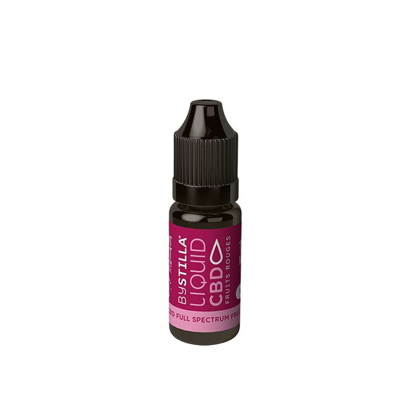 E-liquide CBD Full Spectrum : Fruites Rouges 5%